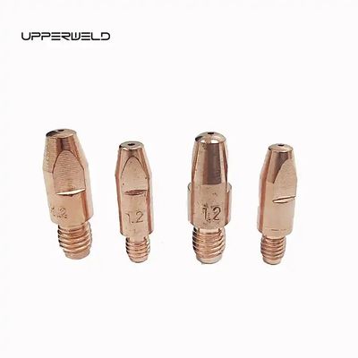 Metalen MIG Torch Contactpunt voor UPPERWELD M6 28mm CRZR Materiaal Lasverbruik
