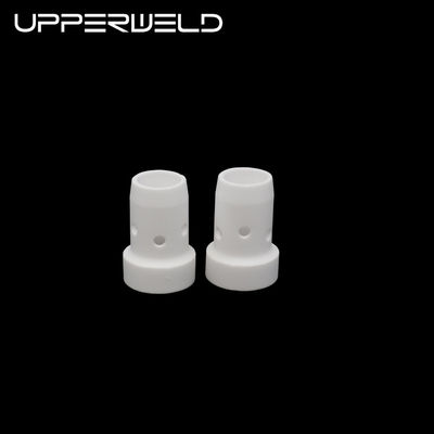 Op maat gemaakte ondersteuning OEM UPPER Gas Diffuser 501D voor Mig Welding Torch Consumables