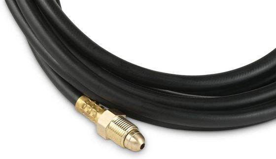 12' Argon CO2 Stroommeter Regulator Slang voor Mig Tig Inert Gas Las 5/8" UNF-18RH NBR
