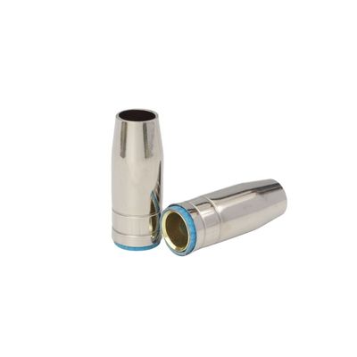 Slipper 57mm Lengte Boven 25AK Gas spuitstuk Binzel Mig Las Torch Mig Las Consumables