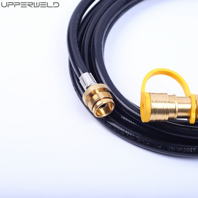 24 voet natuurlijke rubber gas lassen LPG slang met 3/8 inch Quick Connect / Disconnect Industrial-Grade