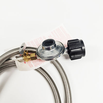 Gecertificeerde laslampen zilver lage druk propaanbrander regulator voor gas grill verwarmer