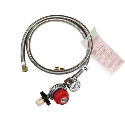 Langdurige propaan tank regulator slang voor zilveren laslampen met drukmeter