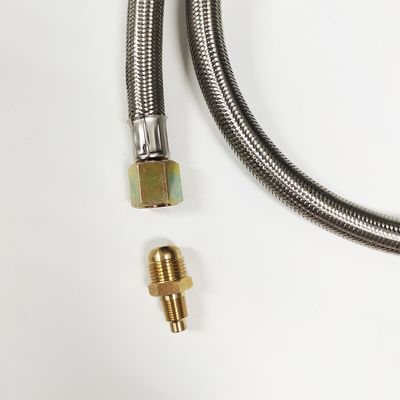 Langdurige propaan tank regulator slang voor zilveren laslampen met drukmeter
