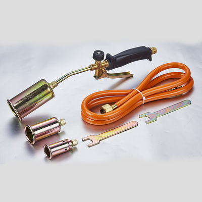 15 stuks gas dak torch LPG propaan verwarming torch onkruid brander kit met slang 3 messing sproeiers