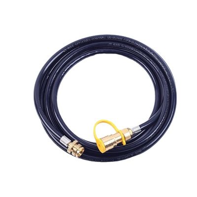 12 voet 24 voet natuurlijke rubber gas lassen Lpg slang met 3/8 inch Quick Connect/Disconnect voor Grill
