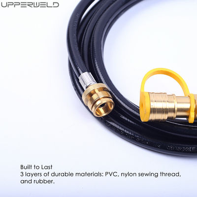 12 voet 24 voet natuurlijke rubber gas lassen Lpg slang met 3/8 inch Quick Connect/Disconnect voor Grill