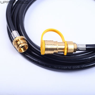 12 voet 24 voet natuurlijke rubber gas lassen Lpg slang met 3/8 inch Quick Connect/Disconnect voor Grill