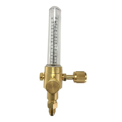 1/4-inch vrouwelijke vlam inlaat verbinding enkele stroommeter voor argon stikstof regulator