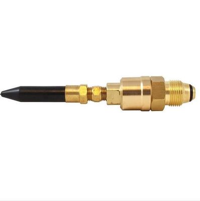 Balloonopblazer Messing Gele Heliumgasregulator met handmatige cilindermeter