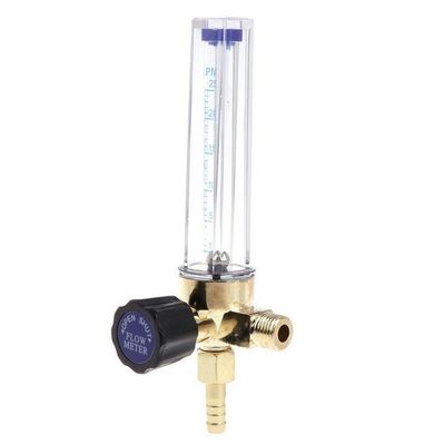 1/4-inch vrouwelijke vlam inlaat verbinding stikstof regulator stroomindicator Messing gele HVAC