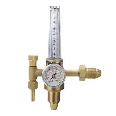 1/4-inch vrouwelijke vlam inlaat verbinding stikstof regulator stroomindicator Messing gele HVAC