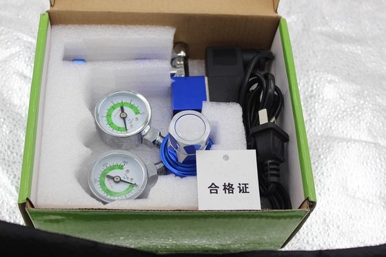 W21.8 G5/8 Draad Aquariums co2 regulator met magnetoventil 3500PSI uitgang Druk
