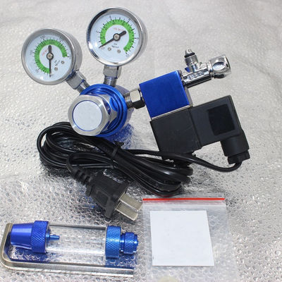 Solenoïde klep Aquariums CO2 gas regulator met uitgangsdruk 3500PSI en vis tank