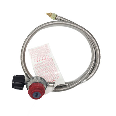 5 inch LPG slang Propane roestvrij staal gebreide camper tank gas slang 4 * 4 * x 15 GLP de