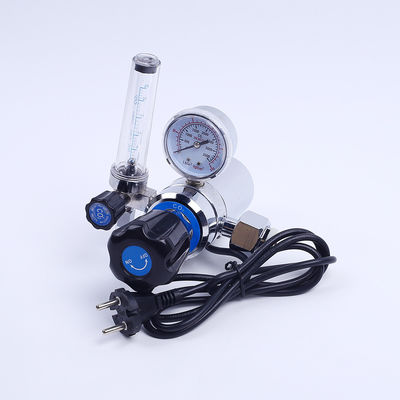 Drukstroommeter Lasregulator voor CO2 met luchtdrukverminderaar en instelknop