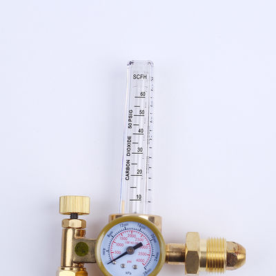 CGA320 en CGA580 Dubbele CO2-stroommeter Lasgasregulator met schroefdraadgasreducer