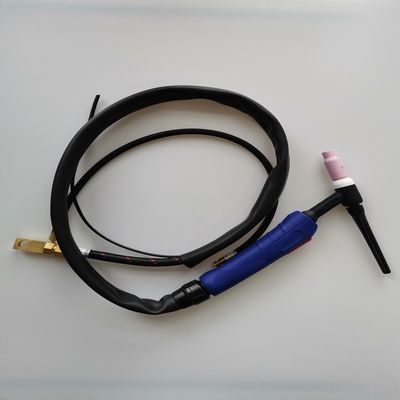 WP-26V-R 35-70 EU Plug TIG Torch kit Luchtgekoelde laspistool met gasklep 200A Zwart Rood