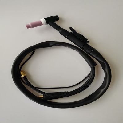 WP-26V-R 35-70 EU Plug TIG Torch kit Luchtgekoelde laspistool met gasklep 200A Zwart Rood