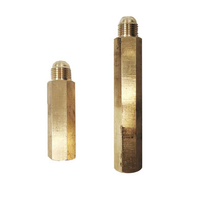 LPG-slang Messing draad verlengstaaf connector buis Fitting 1/8" 1/4" 3/8" Vrouwelijk hoofd