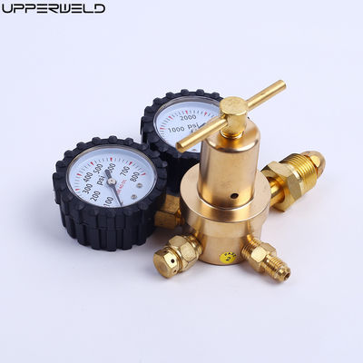 Standaard gassen media gas regulator met 0-400 PSI leveringsdruk en Messing Inlet Outlet