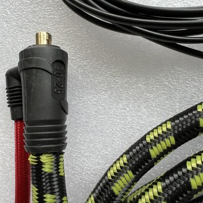 Flexible Torch Head 10-25EU Plug TIG Welding Set met 4M kabel 5 pool connector 150A