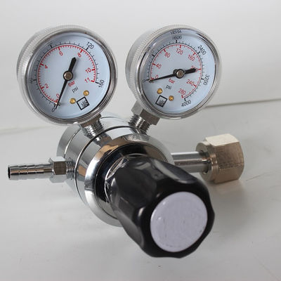 Laboratoriumregulator met twee fasen voor stikstof-helium-argon-speciaalgas-laboratoriummeter