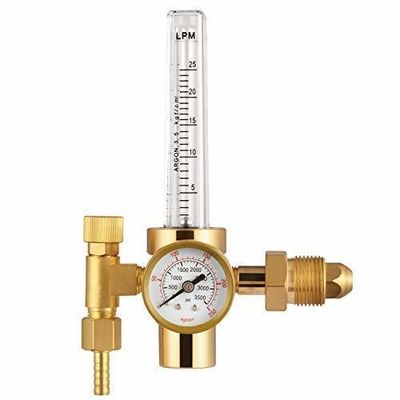 Hoogdruk CGA580 Inlaat- en 1/4' Flare M-uitlaatverbindinggaszuurstofregulator voor NO2