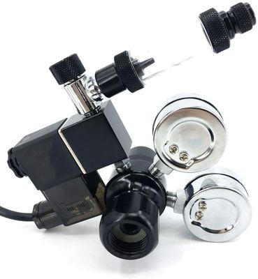CO2-regulator voor vissentank met controleventil met tweeledig beeldscherm CGA320 draadsolenoïde 110V