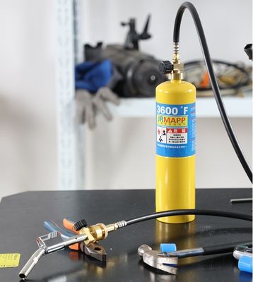 Flexibel 5 FT verlengslang voor het snijden van 1 lb propaan tankcilinderverwerking