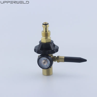Outlet Nut Screw Ballon Filler Regulator met cilinderinhoudmeter en rubberen mondstuk