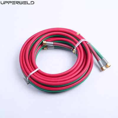 SAE Standard Rubber Bicolor Tube Gas Oxygen Acetyleen Las Slang Propaan Slang 12FT 50FT