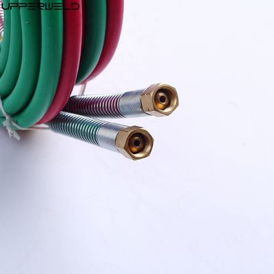 SAE Standard Rubber Bicolor Tube Gas Oxygen Acetyleen Las Slang Propaan Slang 12FT 50FT