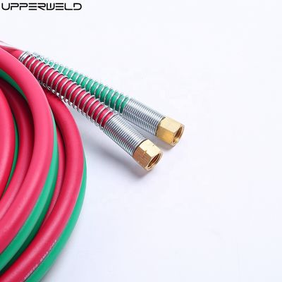 SAE Standard Rubber Bicolor Tube Gas Oxygen Acetyleen Las Slang Propaan Slang 12FT 50FT
