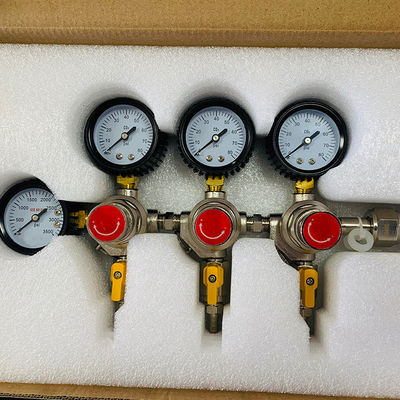 Geavanceerde ruw staal dubbele fase druk CO2 ontwerp bier regulator voor commerciële