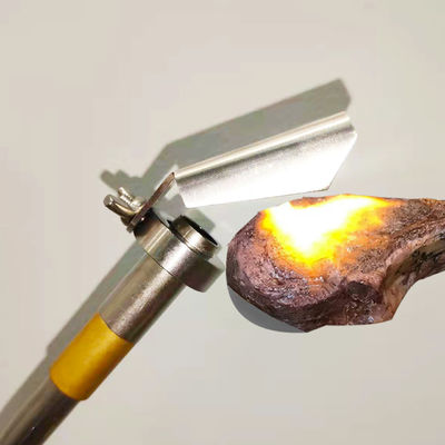 Buitenkampering Keuken Kookverwarming Toorts met propaan MAPP Aanhangsel in zilver
