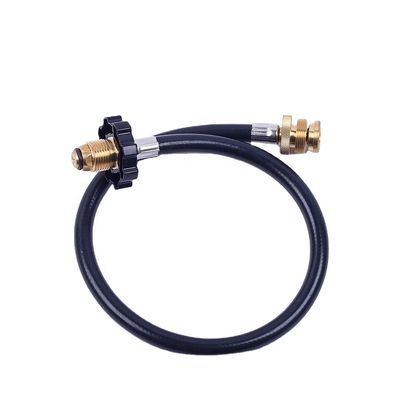 Motorhomes Tank RV Camping Zwart LPG Propaan Messing Adapter slang Kit 5 ft en 12 ft slang
