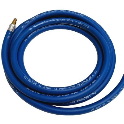 Tig Laswaterkoelingslang bovenvermogenskabel Tig Torch met blauwe slang in 9*0D13