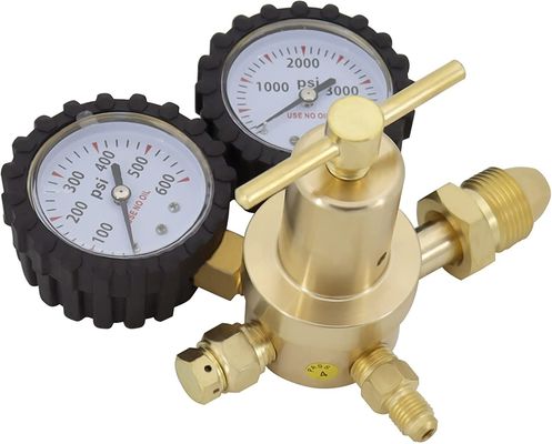 Op maat gemaakte ondersteuning ODM stikstofregulator met CGA580 inlaatconnector en prestaties