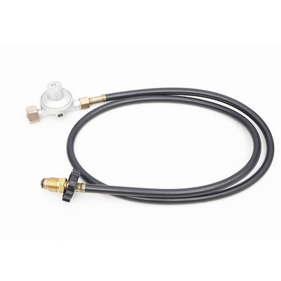 Industrieel rubbergaspropaan lassen slang met koperen adapter en industriële regulator