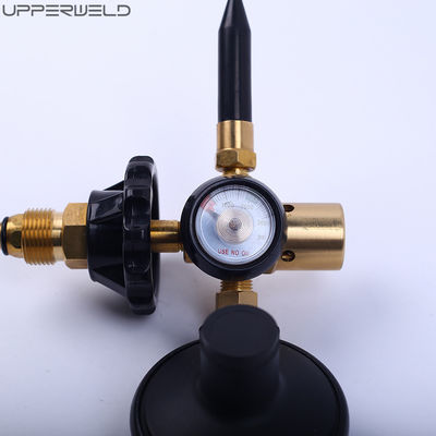 Koperen Helium Ballon Inflator Filler Valve Regulator met meter en automatische uitschakeling