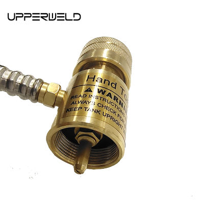 Branding MAPP Torch Propane Turbo Heating Torch voor koeling HVAC Zwarte afwerking