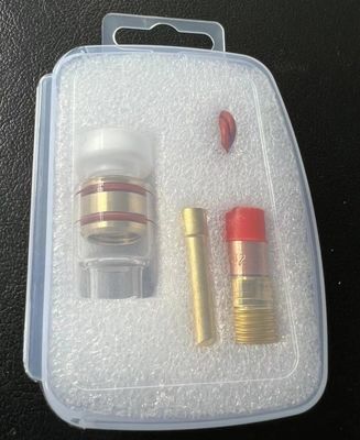 TIG Accessoires Clear Nozzle Kit 53GQ Gaslens Adapter Wedge Collet voor Clear Welding