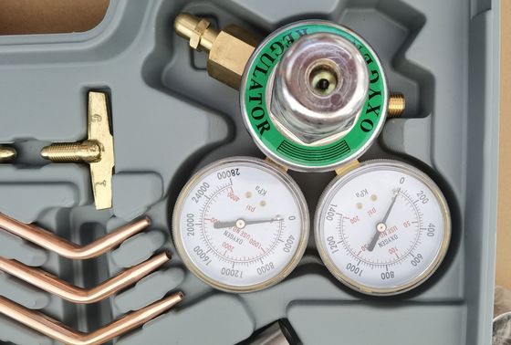 Messing zuurstof-acetyleengasregulator Las Snij Torch Kit met 15 voet Twin slang