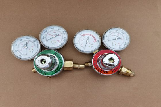 Messing zuurstof-acetyleengasregulator Las Snij Torch Kit met 15 voet Twin slang