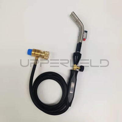 Op maat gemaakte ondersteuning Push Button Ignition Mapp Gas Propane Brazing Torch met twee brander OEM