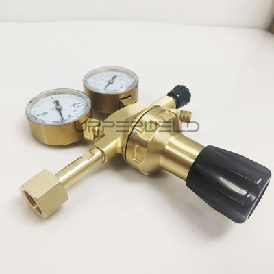 Messing G3/4 Inlaatverbindingsdraad stikstofgasregulator voor zuurstof stikstof en CO2