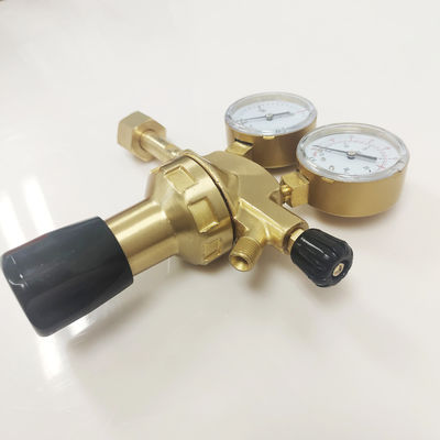 Messing G3/4 Inlaatverbindingsdraad stikstofgasregulator voor zuurstof stikstof en CO2