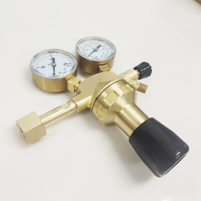 Messing G3/4 Inlaatverbindingsdraad stikstofgasregulator voor zuurstof stikstof en CO2