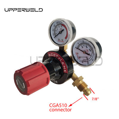 Oxygen/acetyleen regulator snijdoek kits medium duty single stage voor prestaties